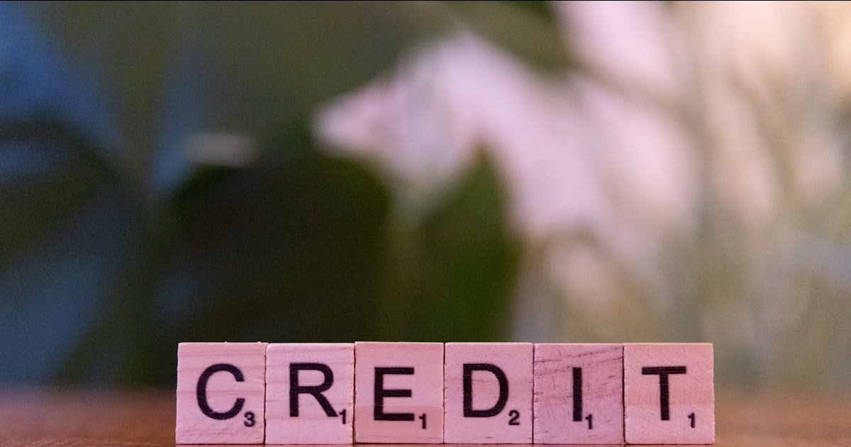 Photo of a credit score gauge